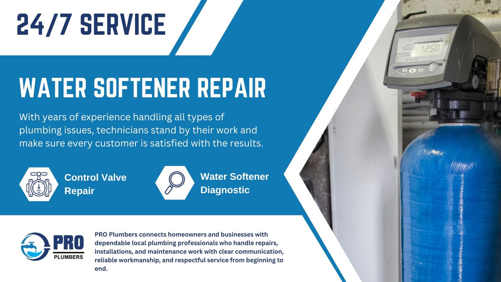 Water softener repair in Titusville, FL